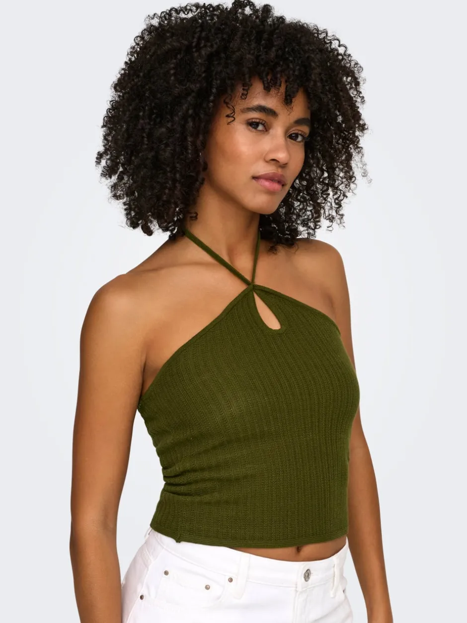 ONLZOEY Top Dame Strik & Cardigans|Toppe