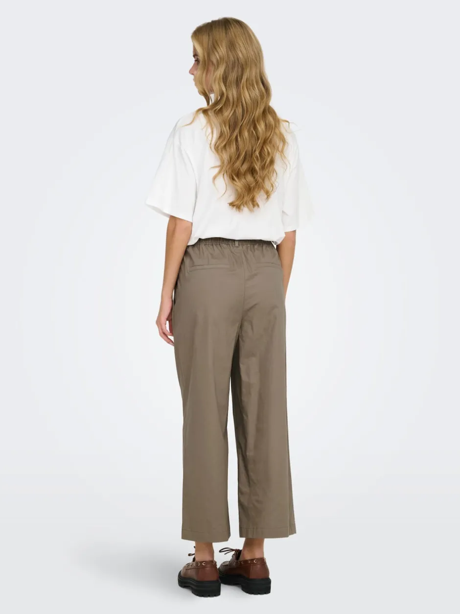 Clearance ONLZORA Cropped fit Culottebukser Dame Bukser