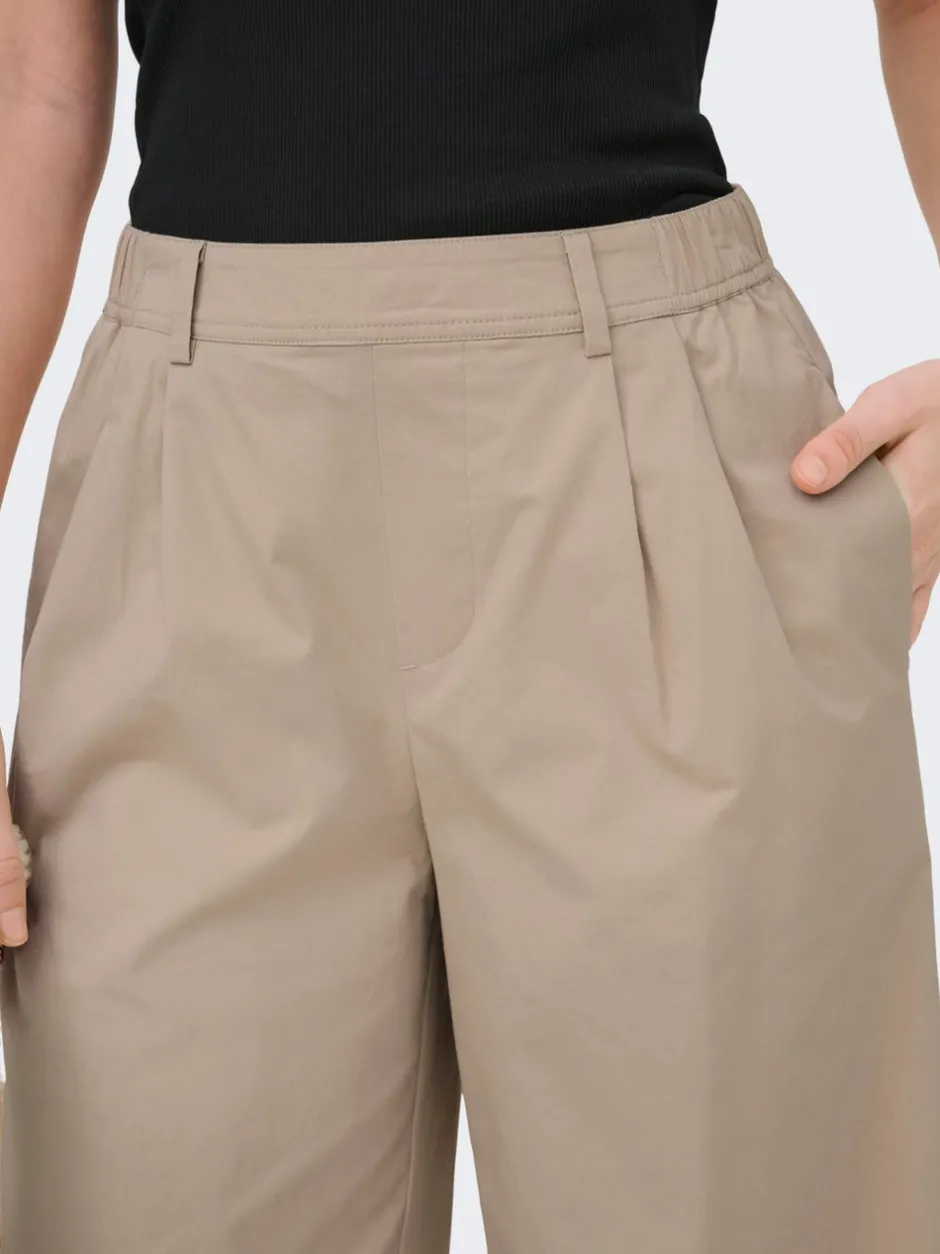 ONLZORA Cropped fit Culottebukser Dame Bukser