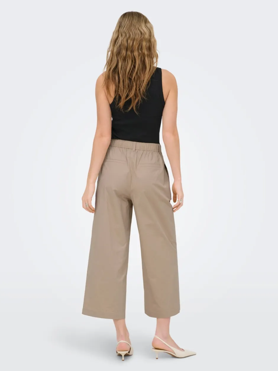 ONLZORA Cropped fit Culottebukser Dame Bukser