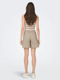 Online ONLZORA Mellemhøj talje Loose fit Bermuda-shorts Dame Shorts