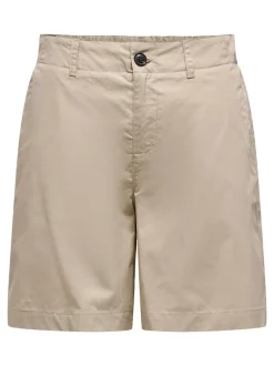 Online ONLZORA Mellemhøj talje Loose fit Bermuda-shorts Dame Shorts