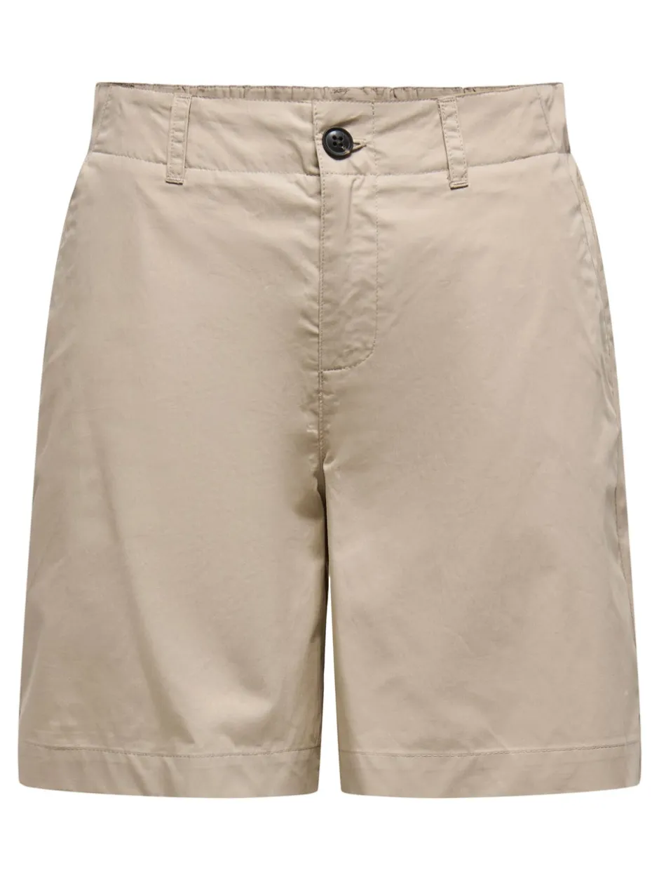 Online ONLZORA Mellemhøj talje Loose fit Bermuda-shorts Dame Shorts