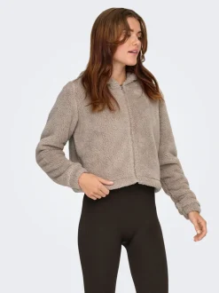 Hot ONPCAS-FLUF Sweatshirt Dame Jakker