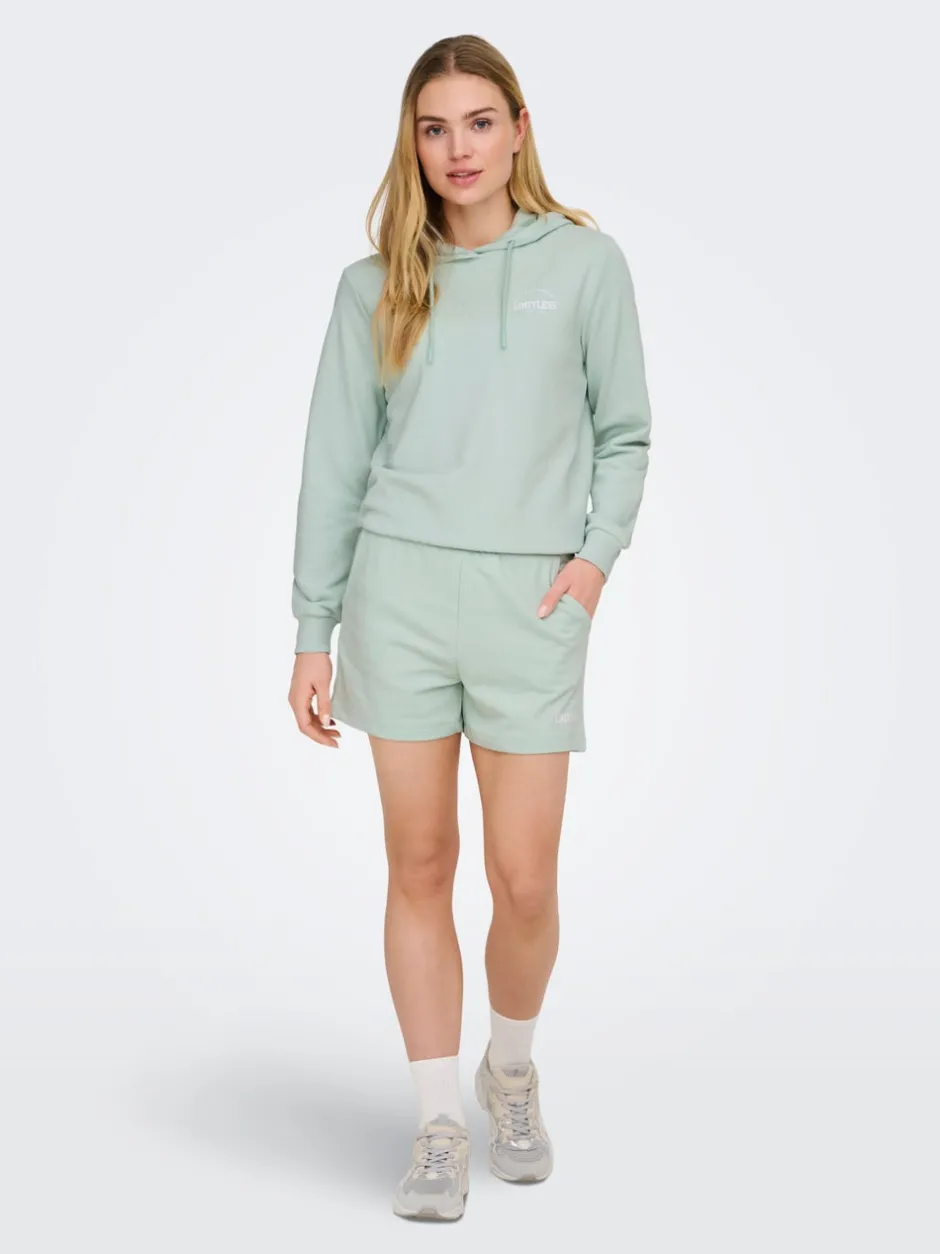 Best ONPCAVA Høj talje Loose fit Sweat shorts Dame Shorts