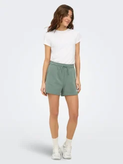 ONPCAVA Høj talje Loose fit Sweat shorts Dame Shorts