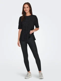 Discount ONPFONT-2 Skinny fit Træningsleggings Dame Tights