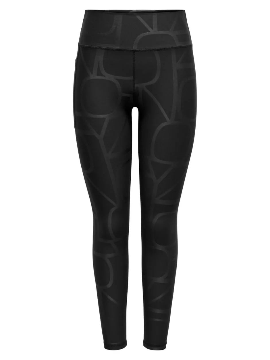 Discount ONPFONT-2 Skinny fit Træningsleggings Dame Tights