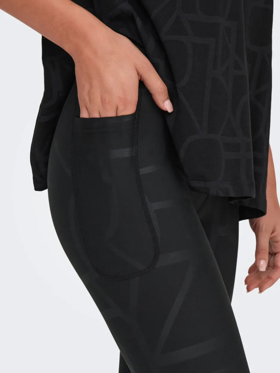 Discount ONPFONT-2 Skinny fit Træningsleggings Dame Tights