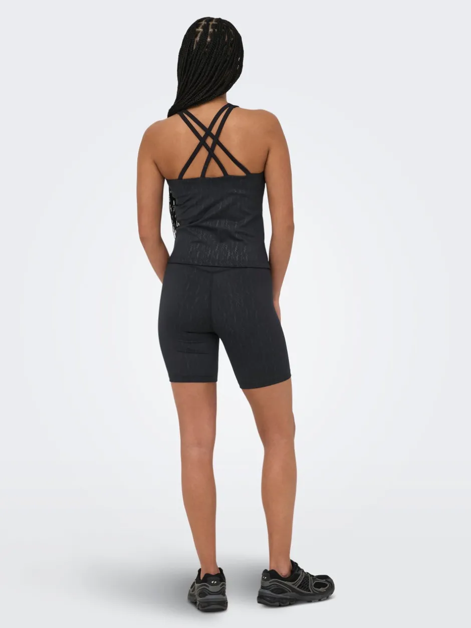 Best ONPJAM-2-POPPY Høj talje Tight fit Shorts Dame Shorts