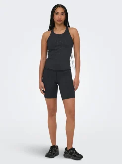 Best ONPJAM-2-POPPY Høj talje Tight fit Shorts Dame Shorts