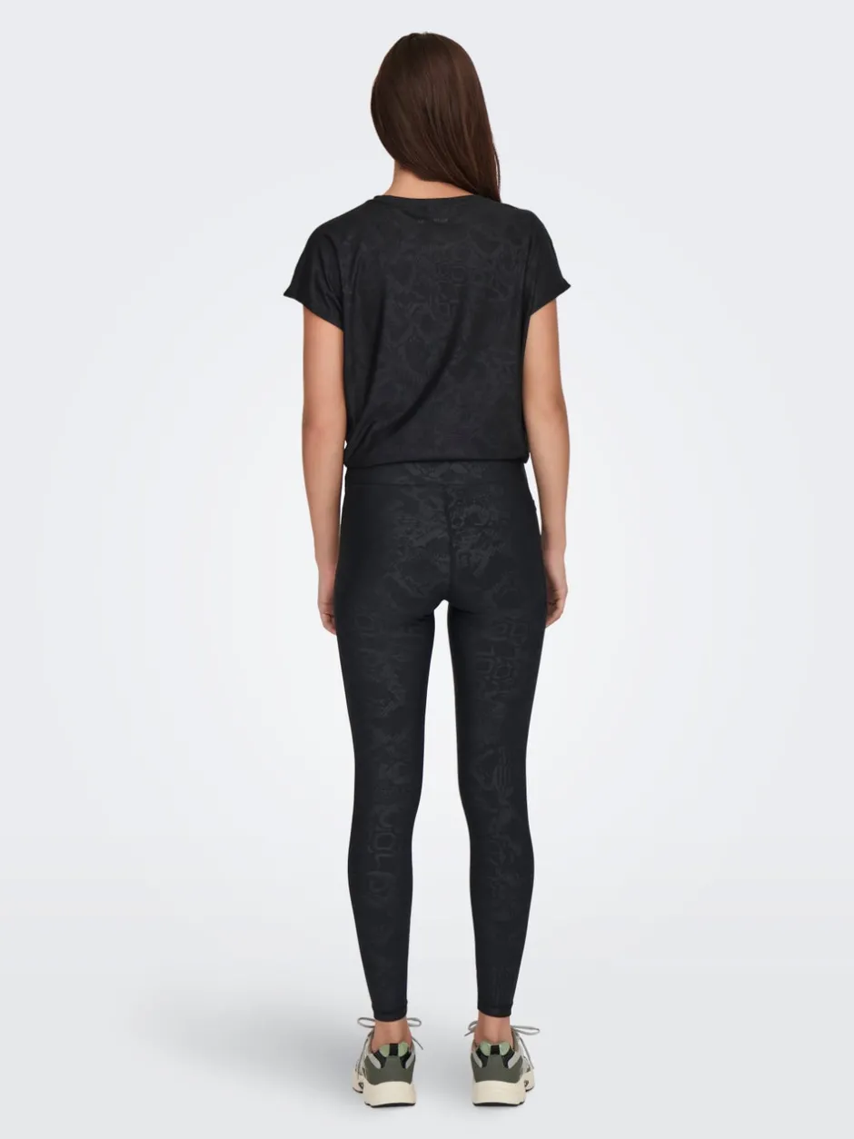 Sale ONPJAM-2-SNAKE Tight fit Træningsleggings Dame Tights
