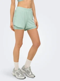 ONPMILA-2 Mellemhøj talje Loose fit Træningsshorts Dame Shorts