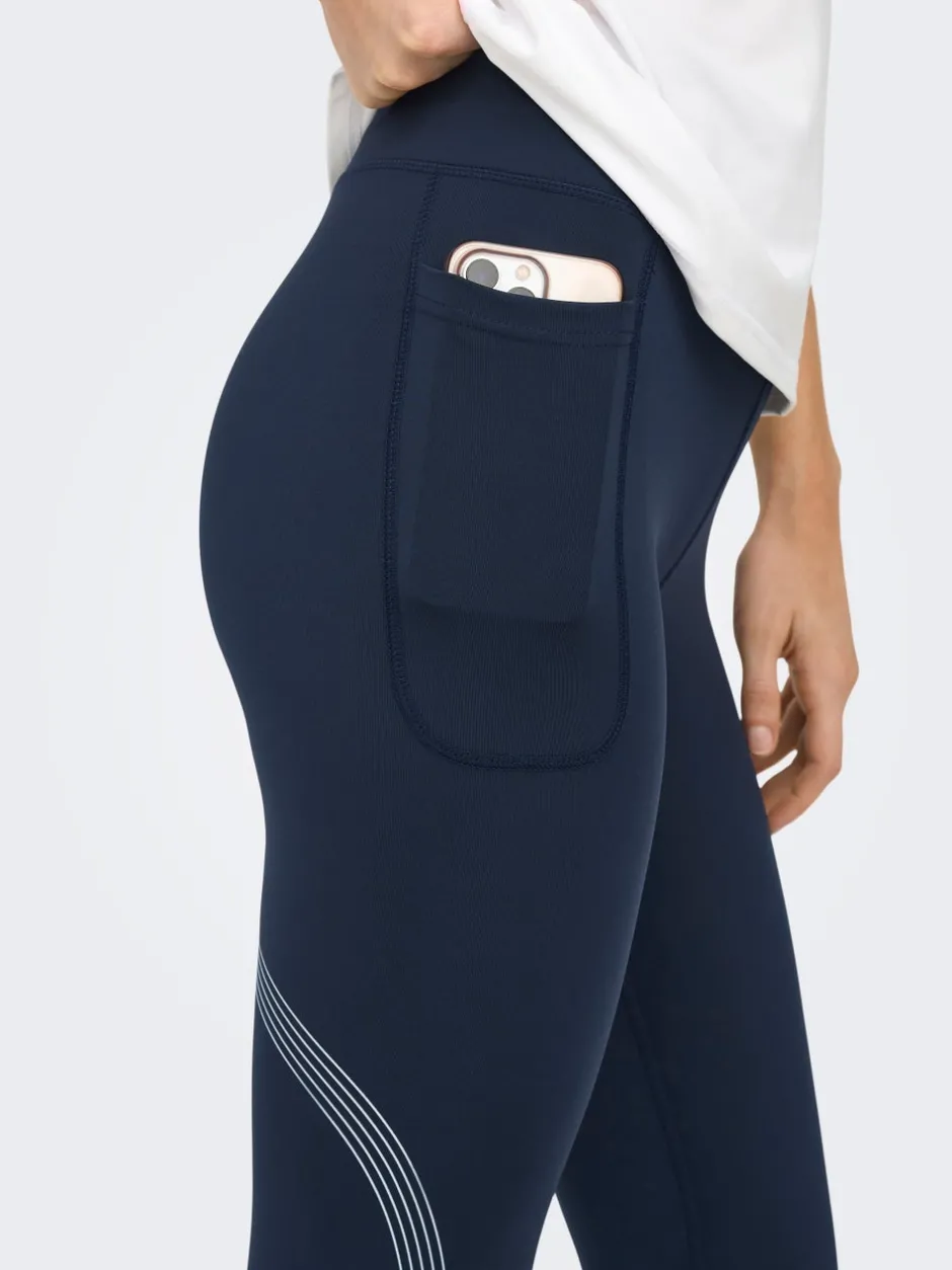 Best ONPMILA-2-CONTRA Tight fit Træningsleggings Dame Tights