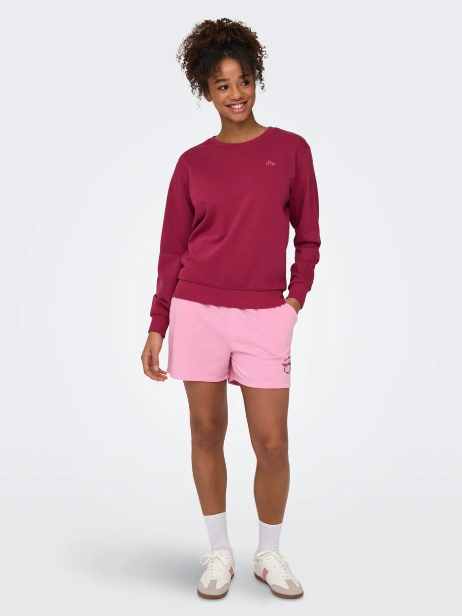 New ONPPICA Høj talje Loose fit Sweat shorts Dame Shorts