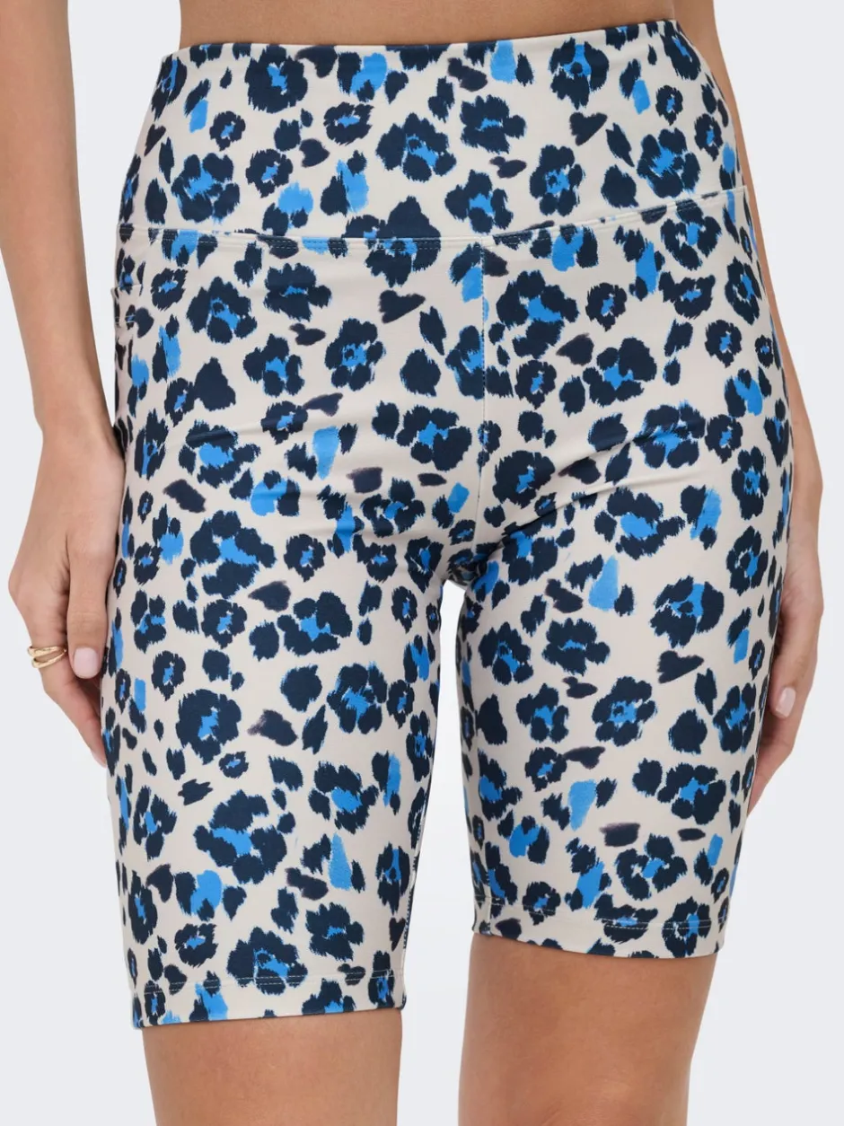 Sale ONPRYA-2- Høj talje Slim fit Bikershorts Dame Shorts