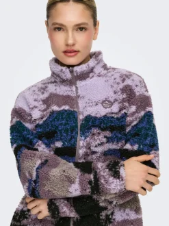 ONPSIK Fleece-jakke Dame Jakker Og Frakker|Jakker