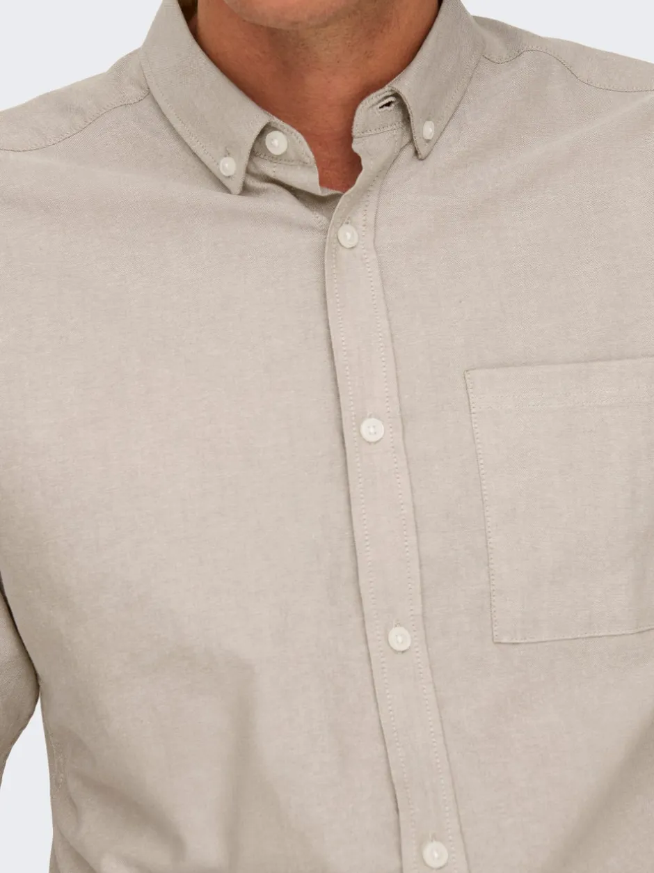 New ONSALVARO Oxford-skjorte Skjorter