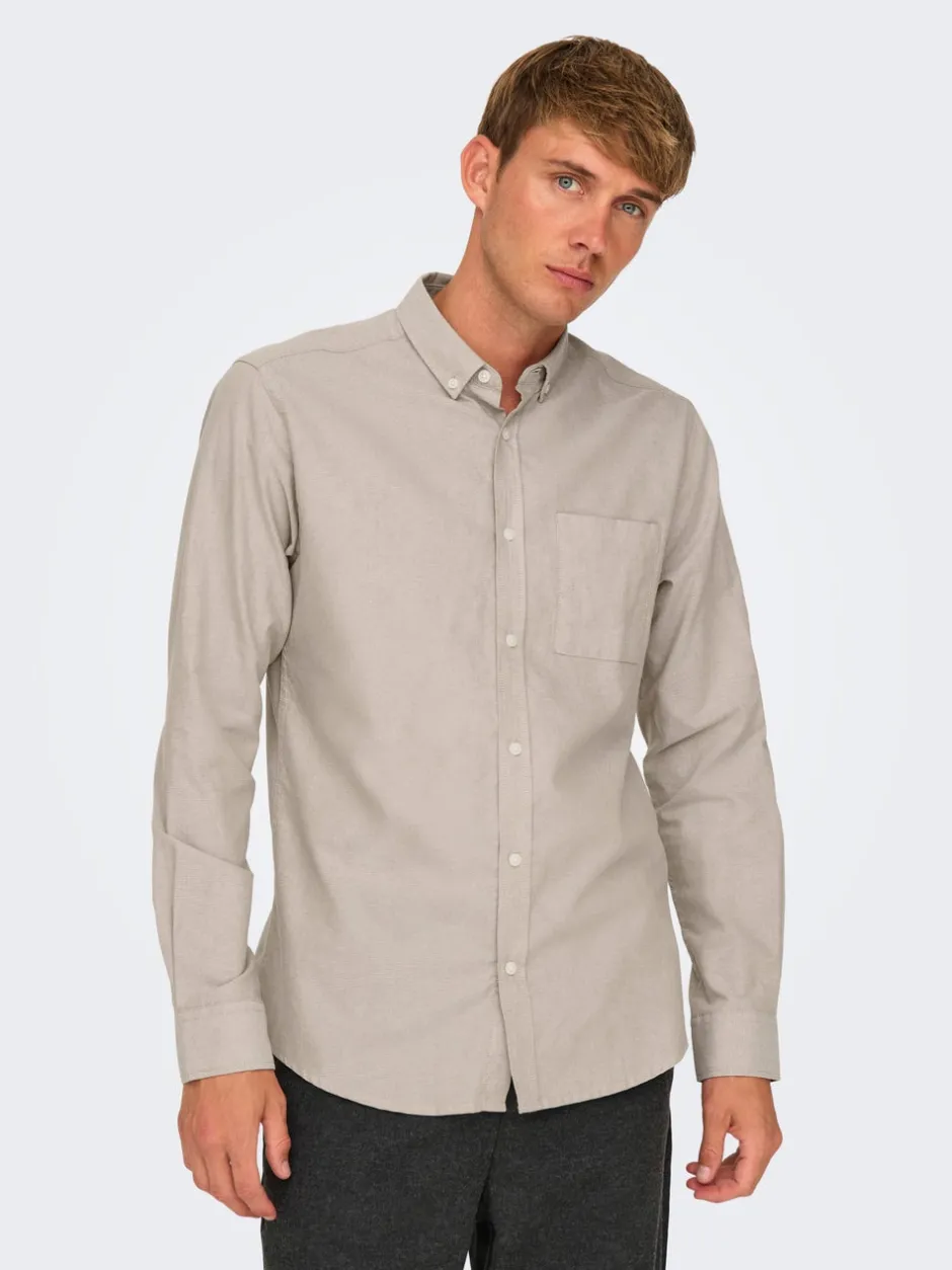 New ONSALVARO Oxford-skjorte Skjorter