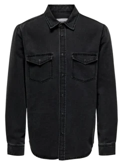 Outlet ONSBANE Denim-skjorte Skjorter