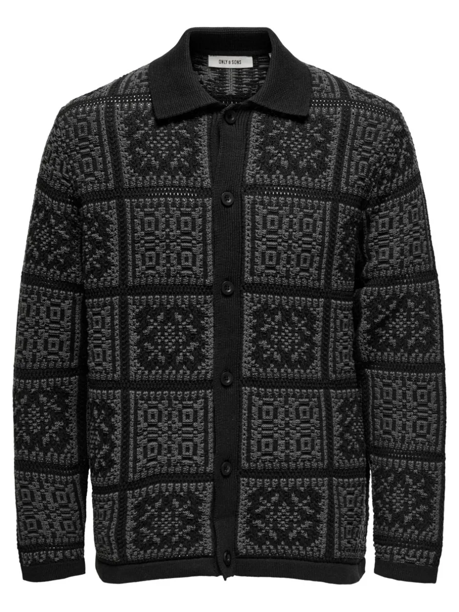 Discount ONSBARK Strikket cardigan Strik