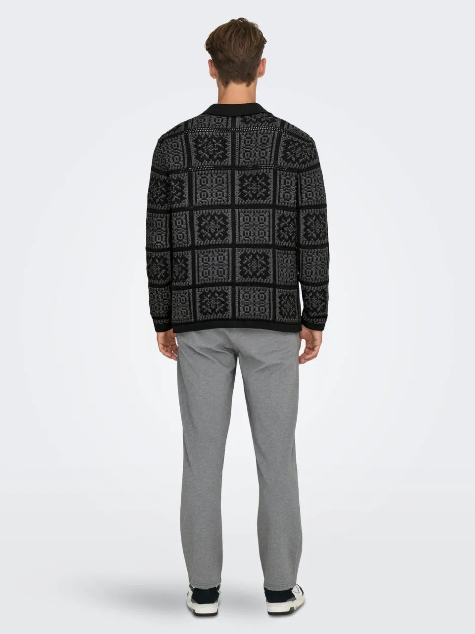 Discount ONSBARK Strikket cardigan Strik
