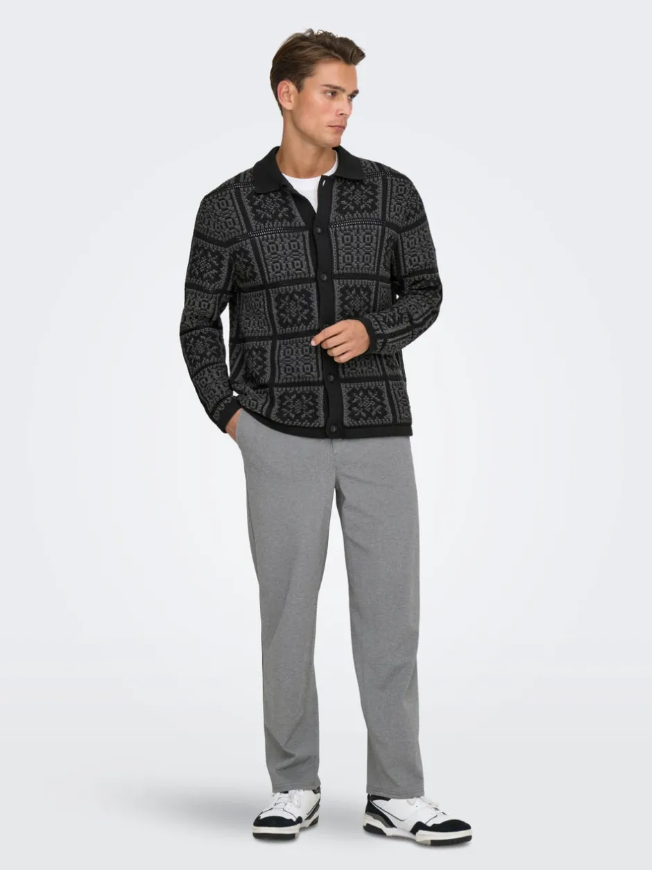 Discount ONSBARK Strikket cardigan Strik