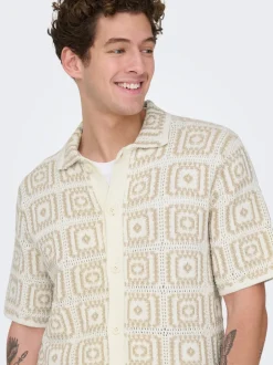 Discount ONSBART Strikket poloshirt Strik|T-Shirts