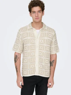 Discount ONSBART Strikket poloshirt Strik|T-Shirts