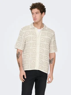 Discount ONSBART Strikket poloshirt Strik|T-Shirts
