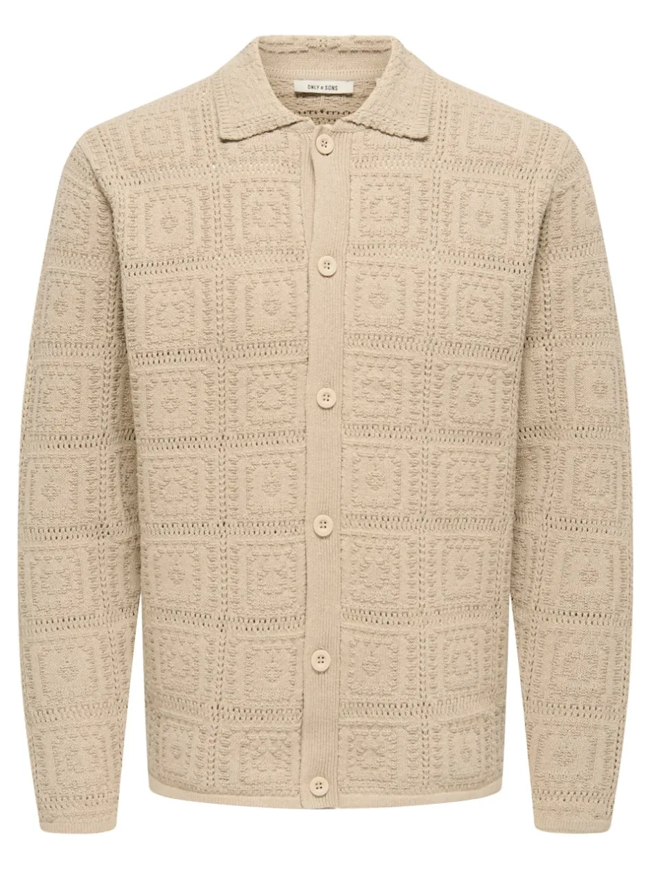 Online ONSBART Strikket poloshirt Strik