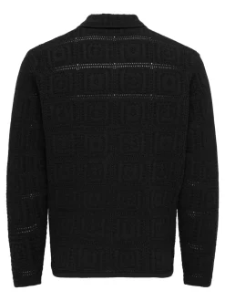 Hot ONSBART Strikket poloshirt Strik