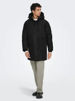 Best ONSCAM Lang parka Jakker Og Frakker