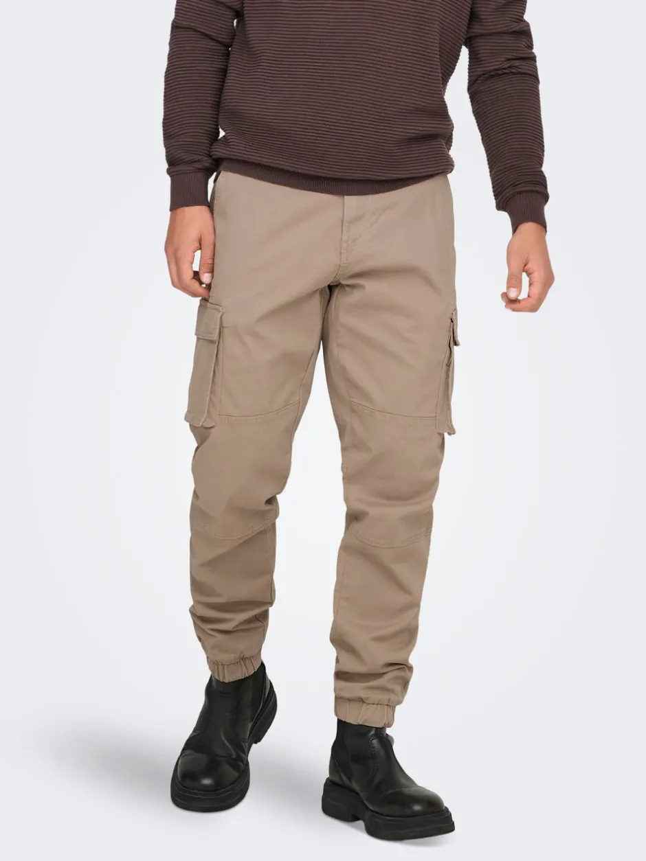 Sale ONSCAM Tapered fit Cargobukser Bukser