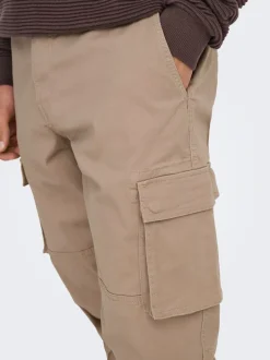 Sale ONSCAM Tapered fit Cargobukser Bukser