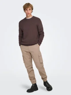 Sale ONSCAM Tapered fit Cargobukser Bukser
