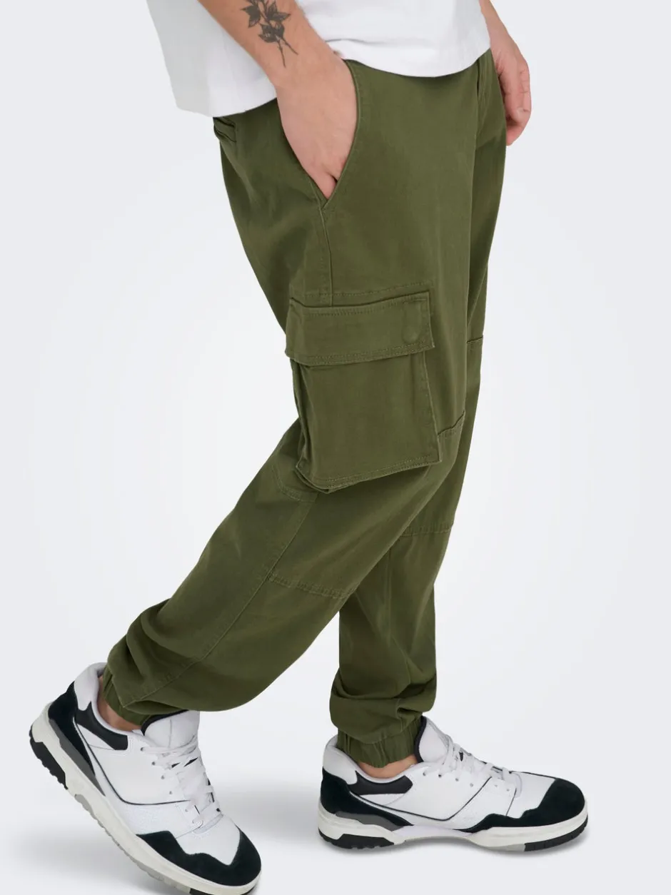 Hot ONSCAM Tapered fit Cargobukser Bukser
