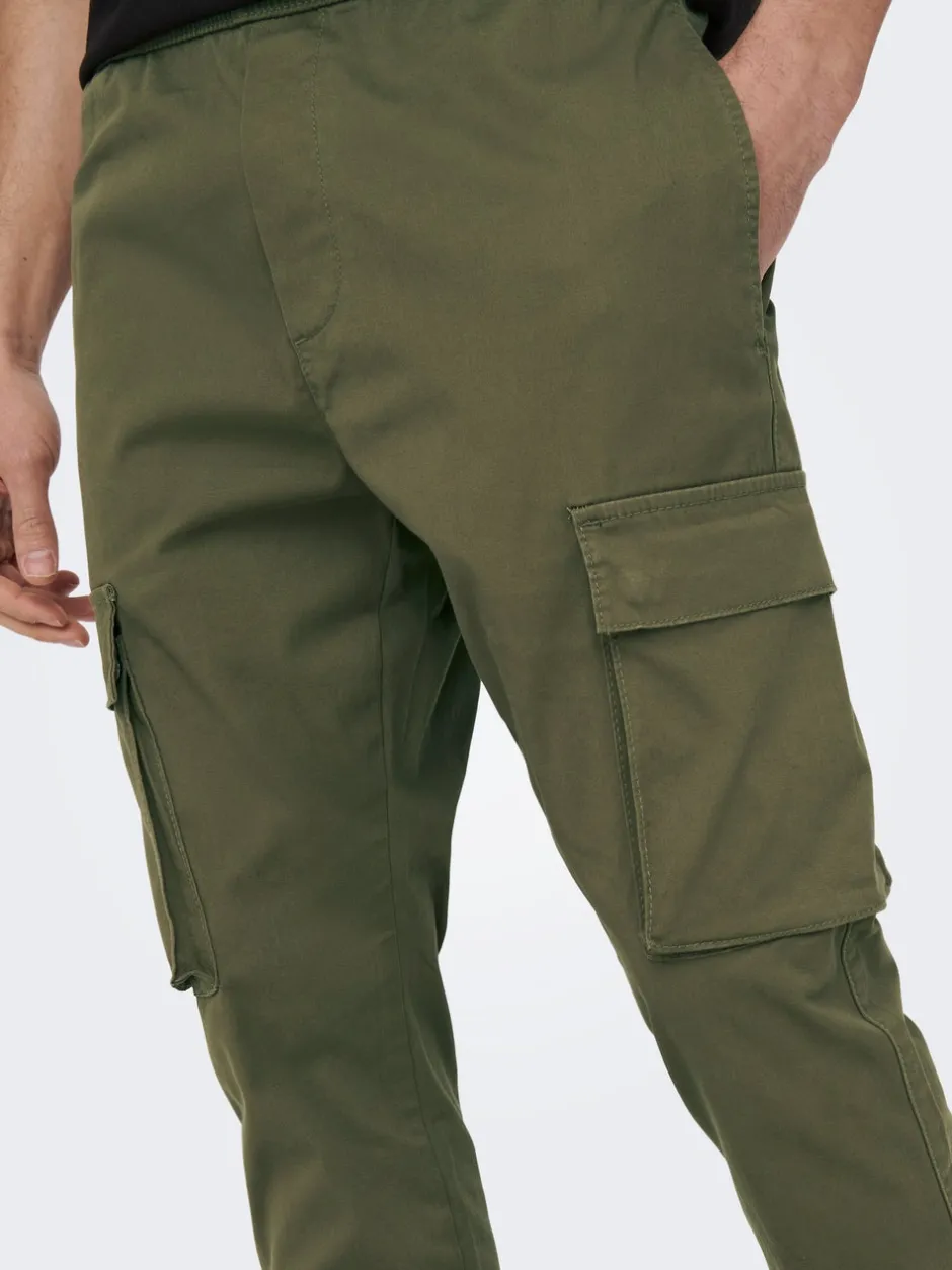 Discount ONSCAM Tapered fit Cargobukser Bukser