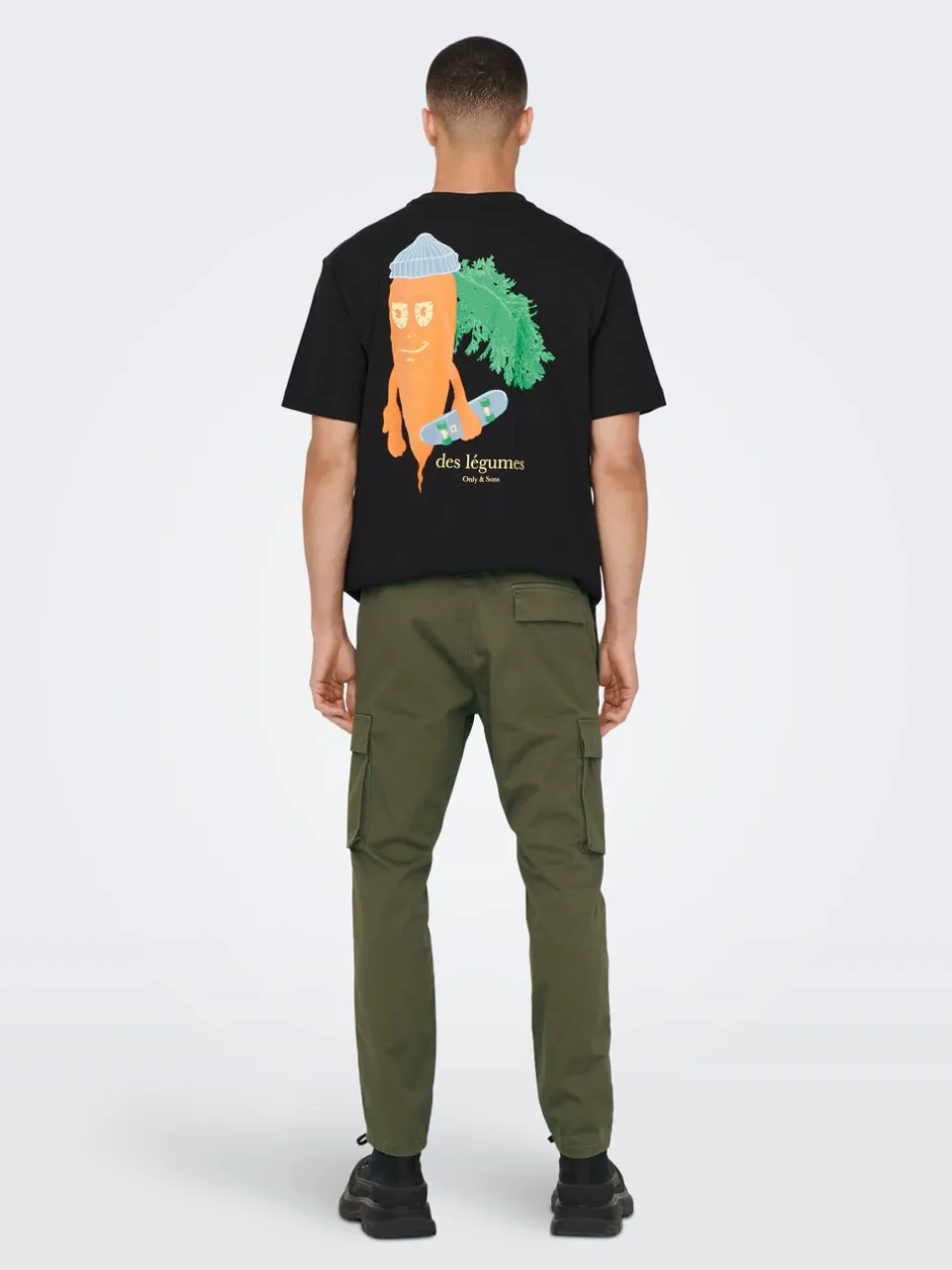 Discount ONSCAM Tapered fit Cargobukser Bukser