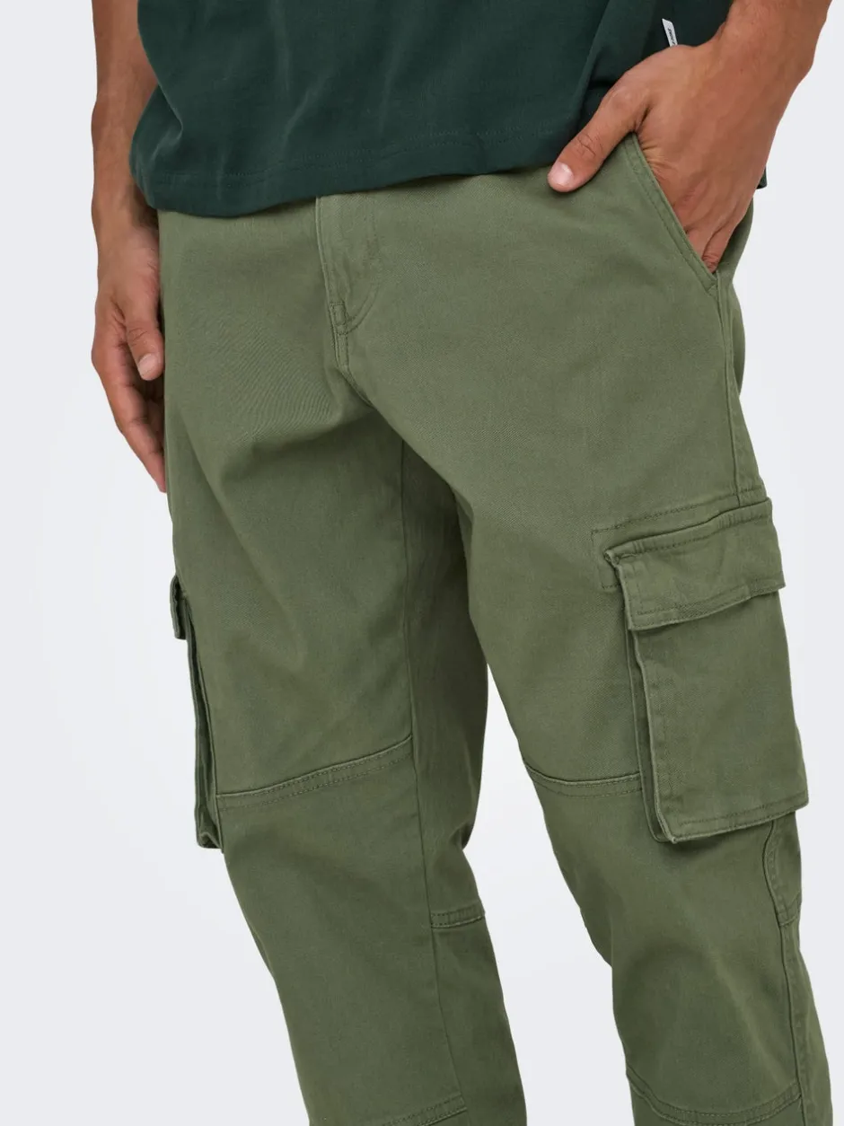 New ONSCAM Tapered fit Cargobukser Bukser