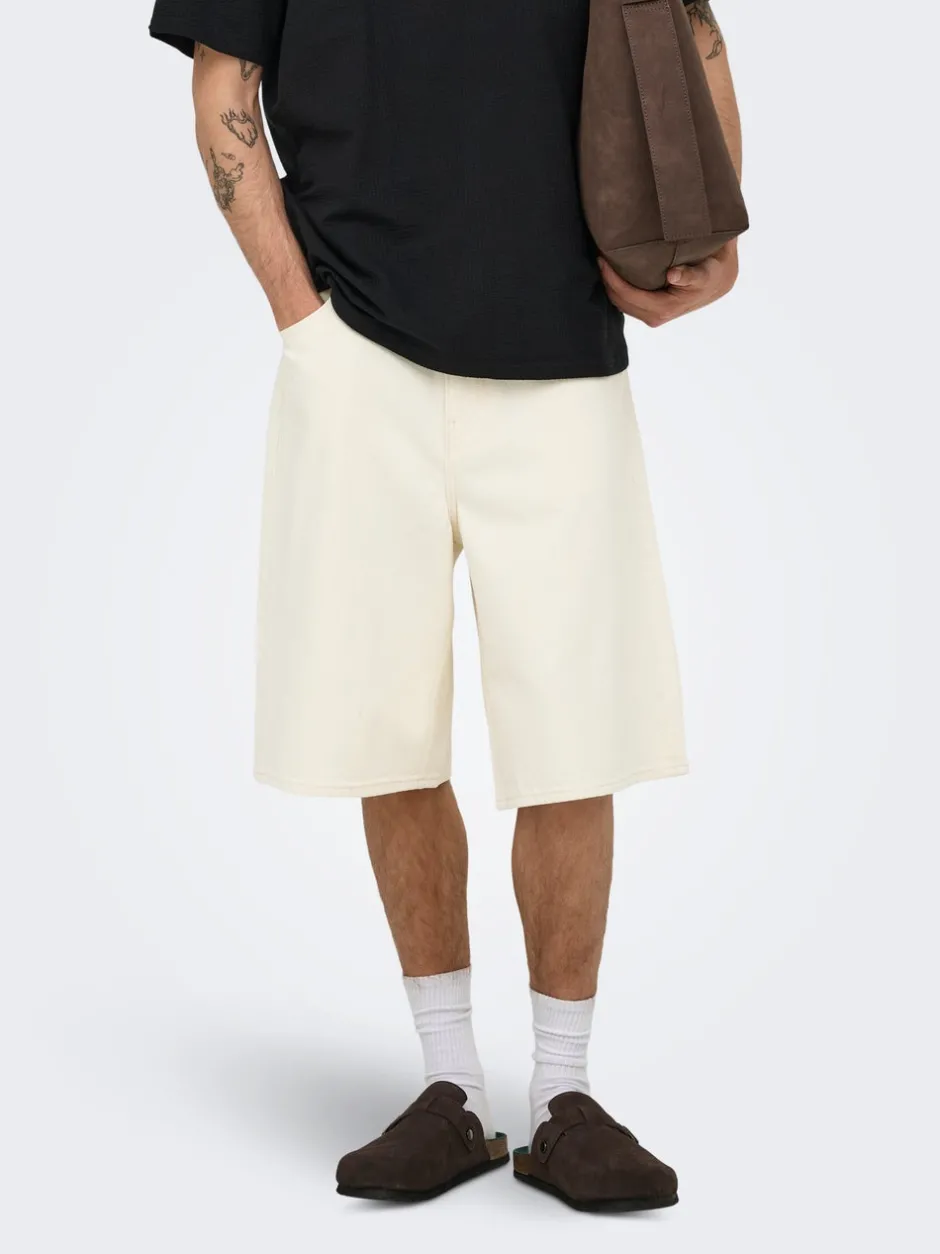 Discount ONSCARL Mellemhøj talje Balloon fit Shorts Shorts