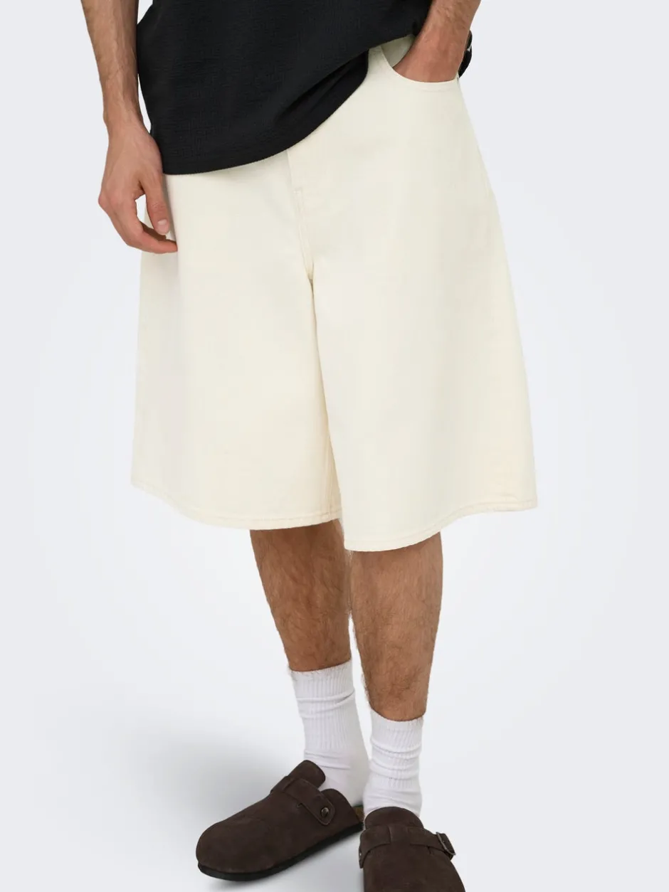 Discount ONSCARL Mellemhøj talje Balloon fit Shorts Shorts
