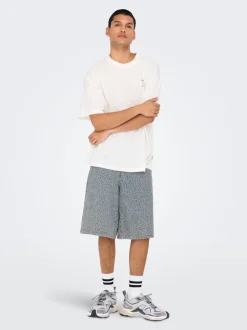 Sale ONSCARL Mellemhøj talje Balloon fit Shorts med 5 lommer Shorts