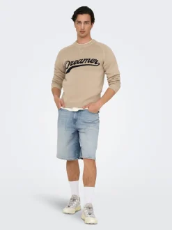 New ONSCARL Mid rise Balloon fit Shorts Shorts