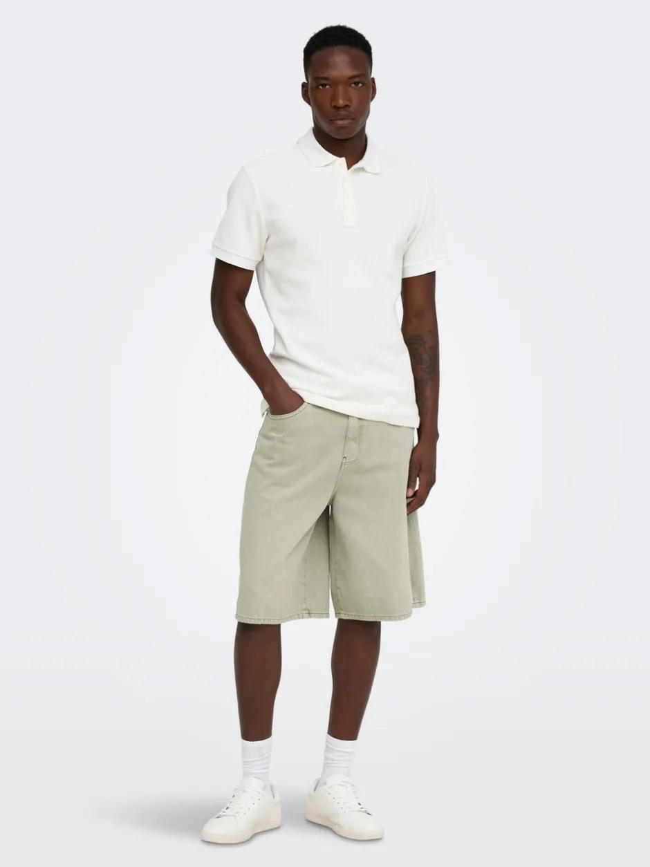 Hot ONSCARL Mid rise Balloon fit Shorts Shorts