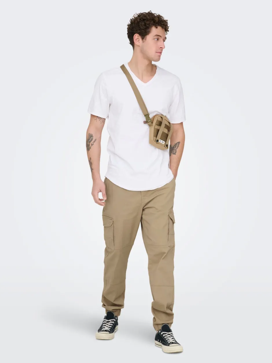 Outlet ONSCARTER Tapered fit Cargobukser Bukser