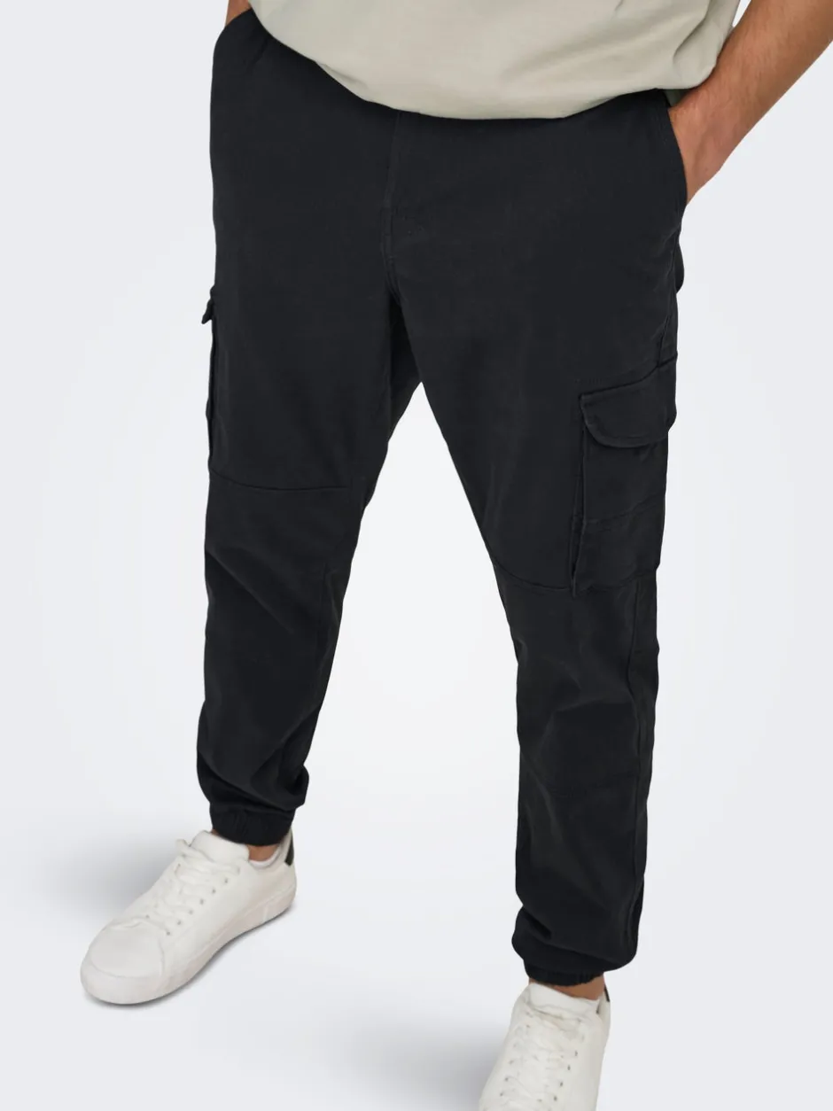 Hot ONSCARTER Tapered fit Cargobukser Bukser