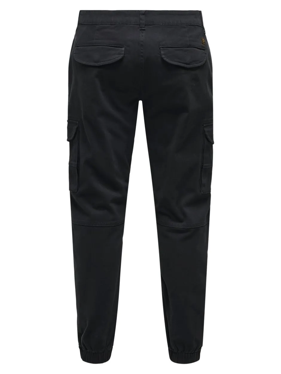 Hot ONSCARTER Tapered fit Cargobukser Bukser