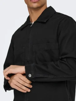 Discount ONSCASSEL Denimjakke Denimjakker|Jakker Og Frakker
