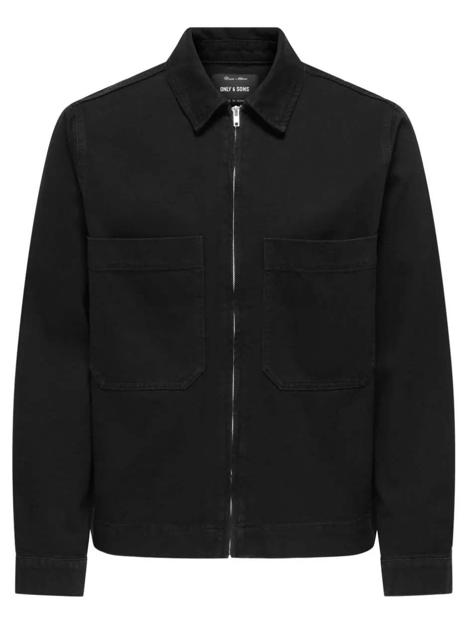Discount ONSCASSEL Denimjakke Denimjakker|Jakker Og Frakker